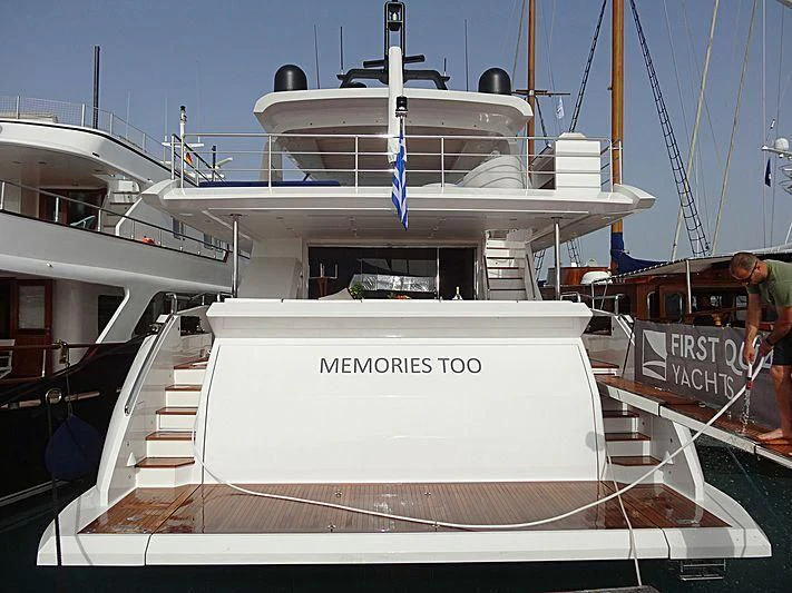 diagram aboard MEMORIES TOO Yacht for Sale