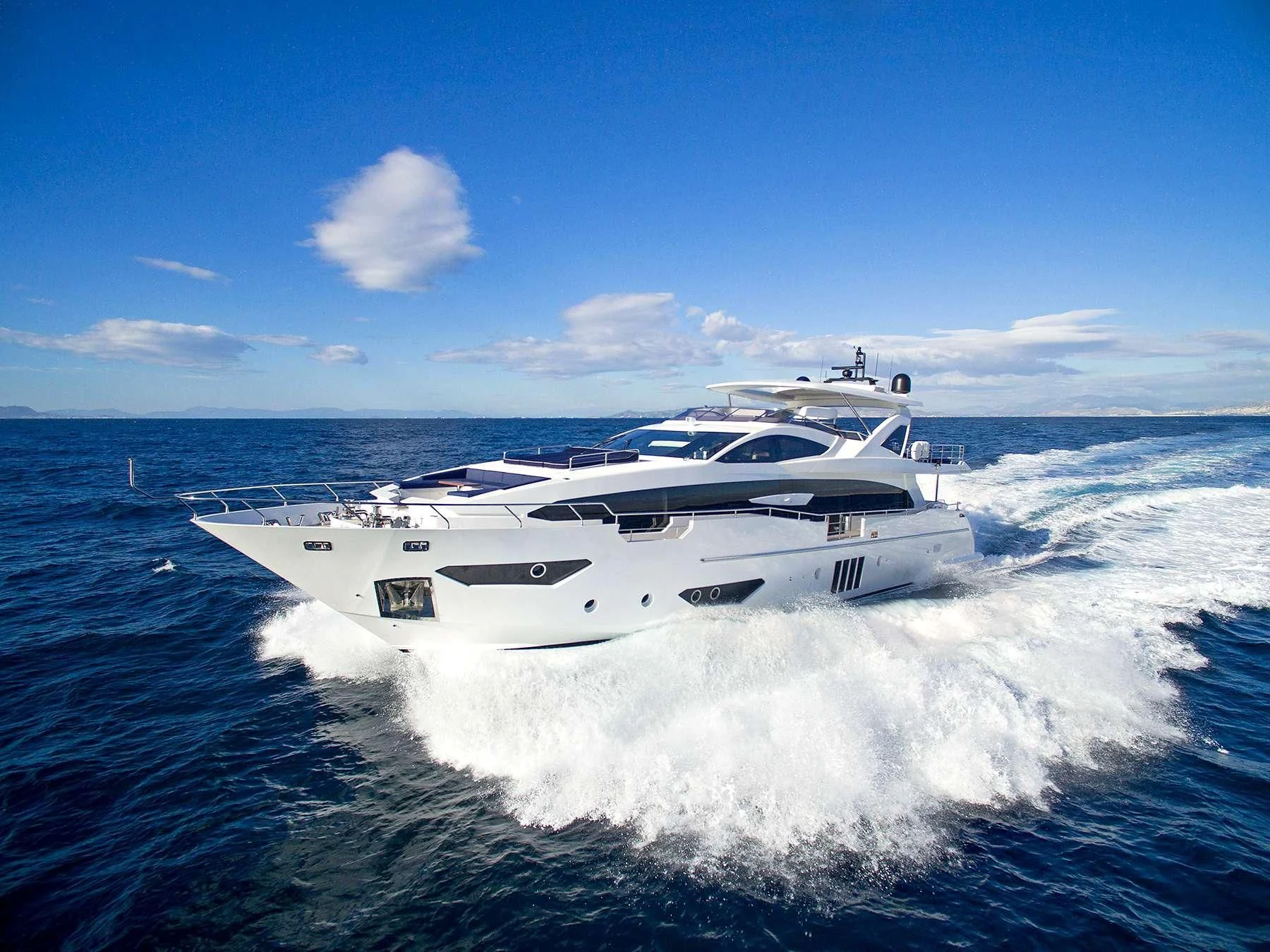 a boat on the water aboard MEMORIES TOO Yacht for Sale