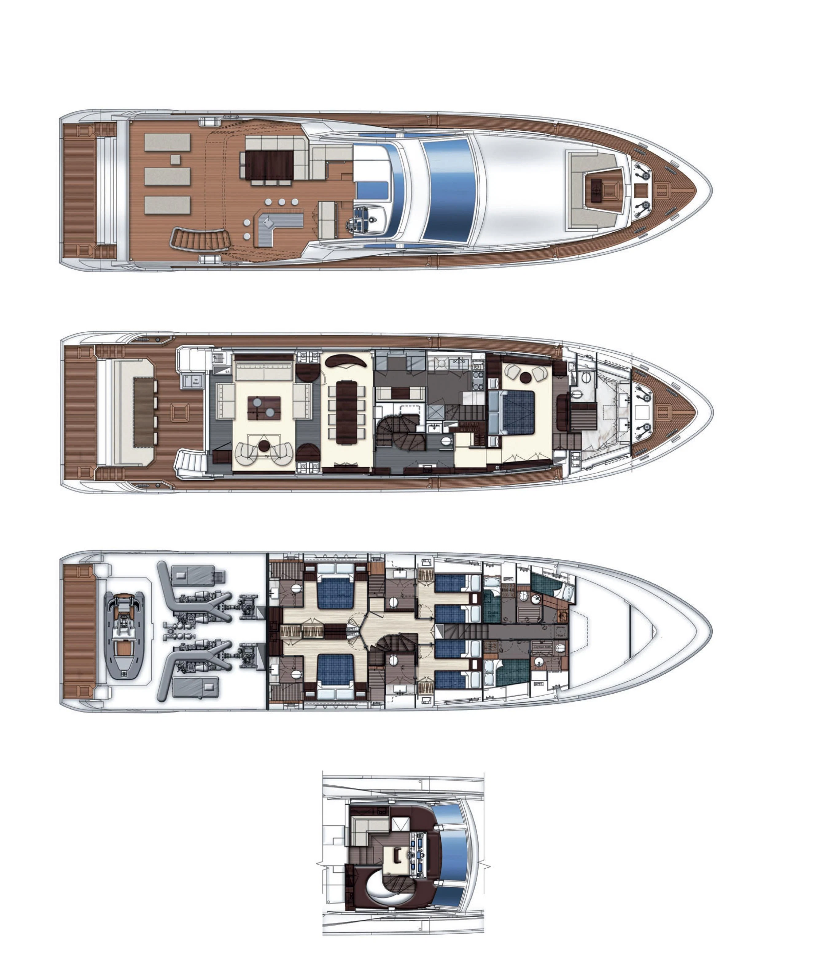graphical user interface, engineering drawing aboard MEMORIES TOO Yacht for Sale