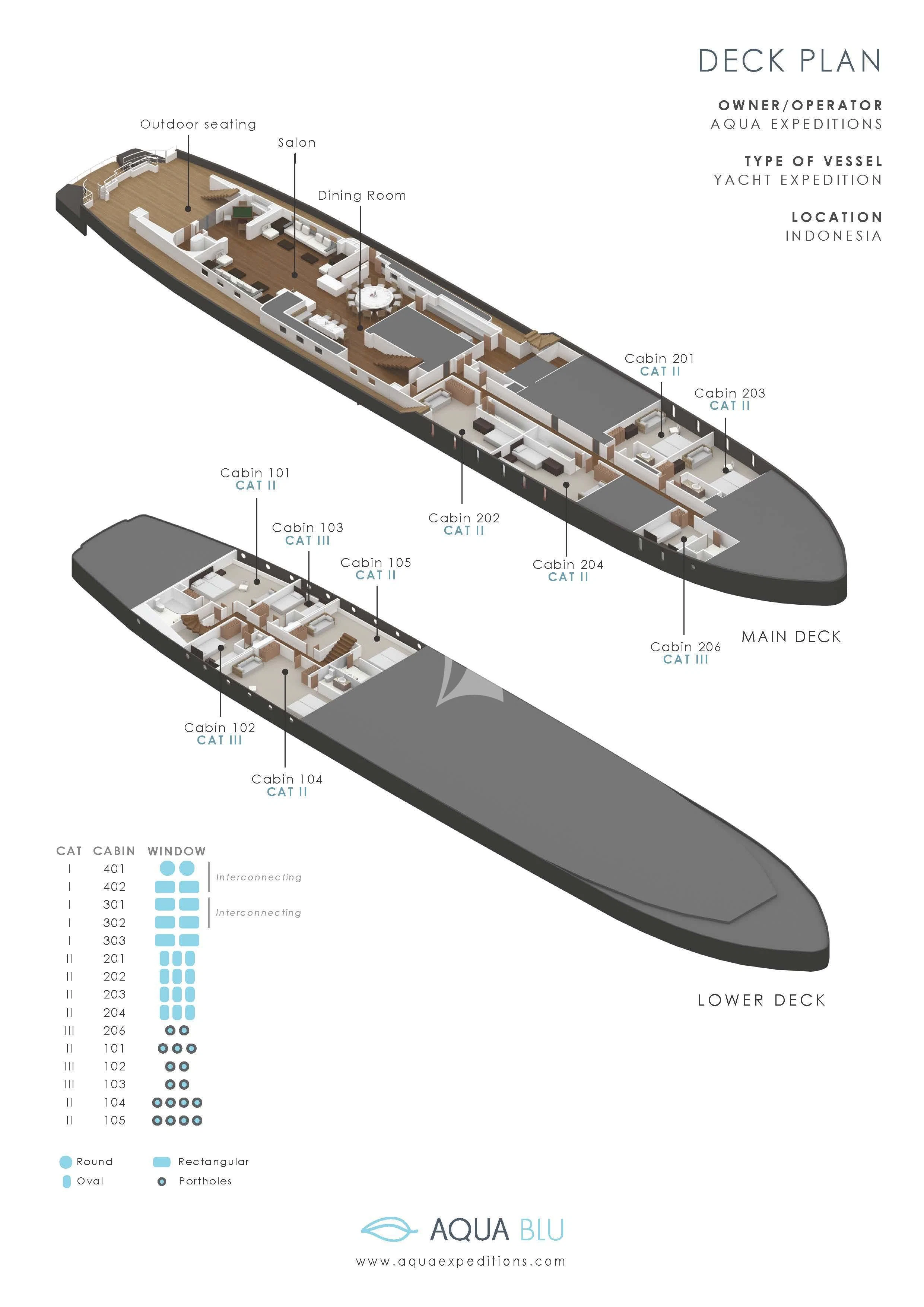 a diagram of a spaceship aboard AQUA BLU Yacht for Sale