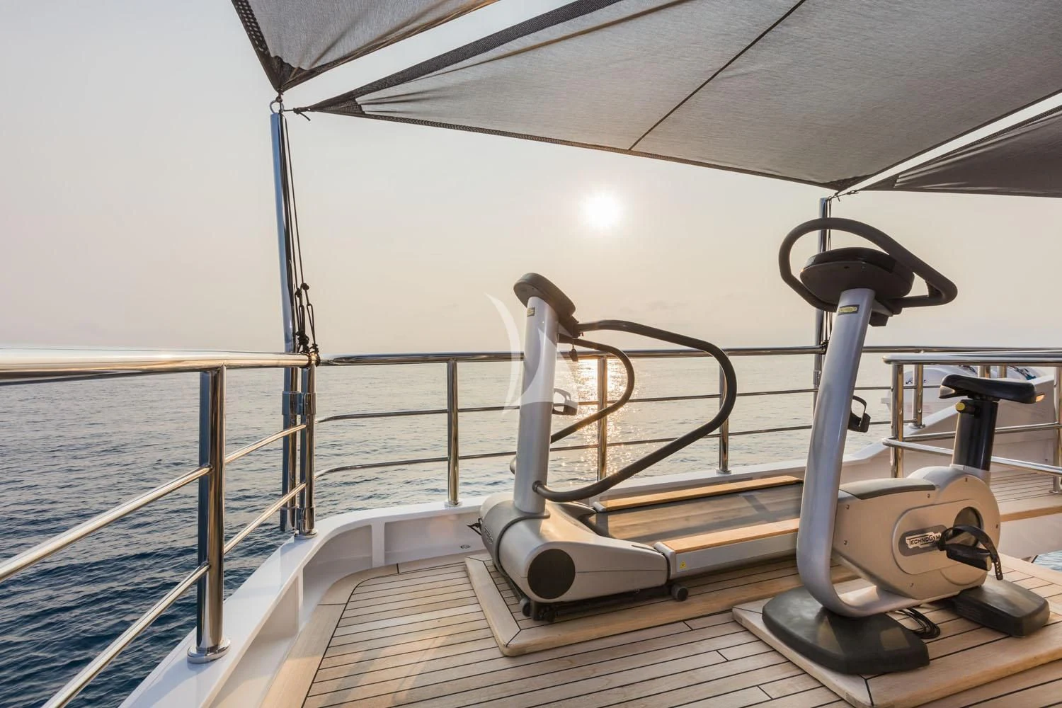 a boat on the water aboard R23 Yacht for Charter