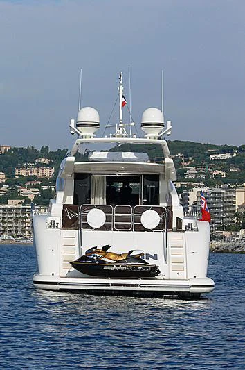 a boat on the water aboard ALEON Yacht for Sale
