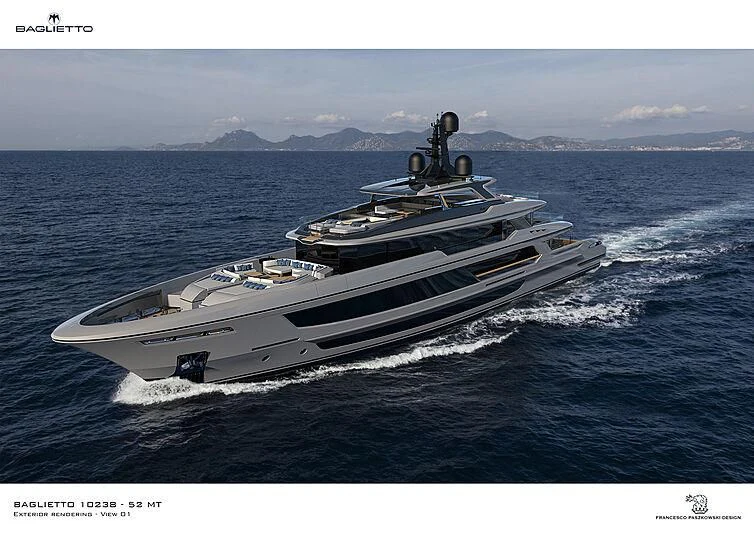 a military ship in the water aboard INFINITY Yacht for Sale