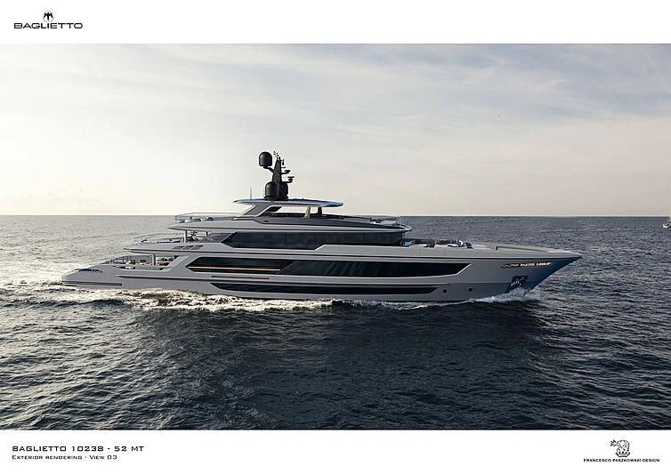 a boat in the water aboard INFINITY Yacht for Sale