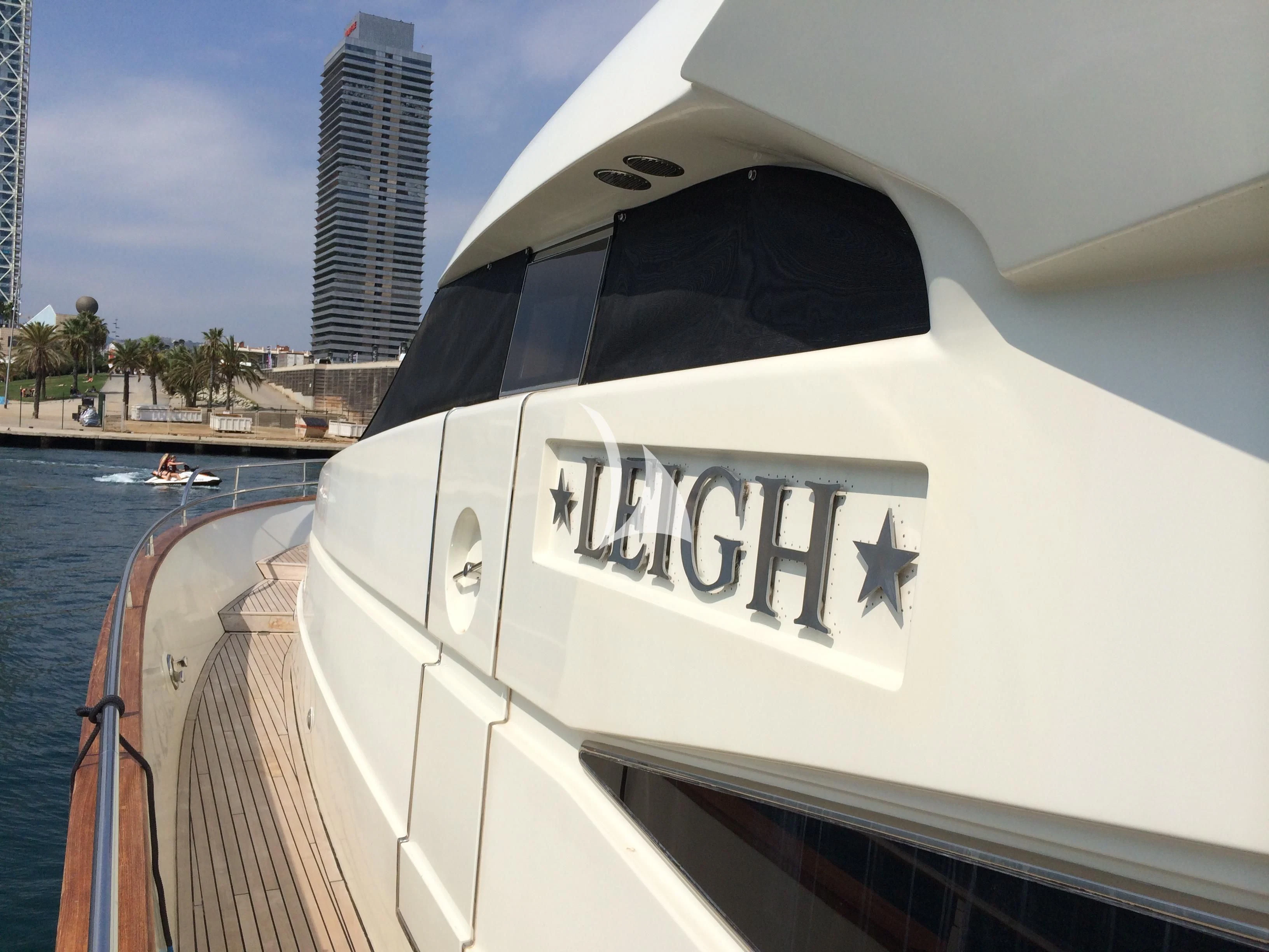 a boat on the water aboard LEIGH Yacht for Sale