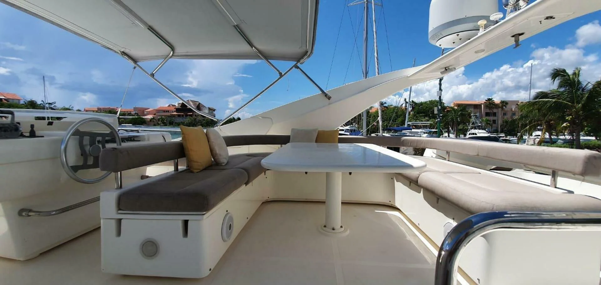 a boat on the water aboard SEDROP Yacht for Sale