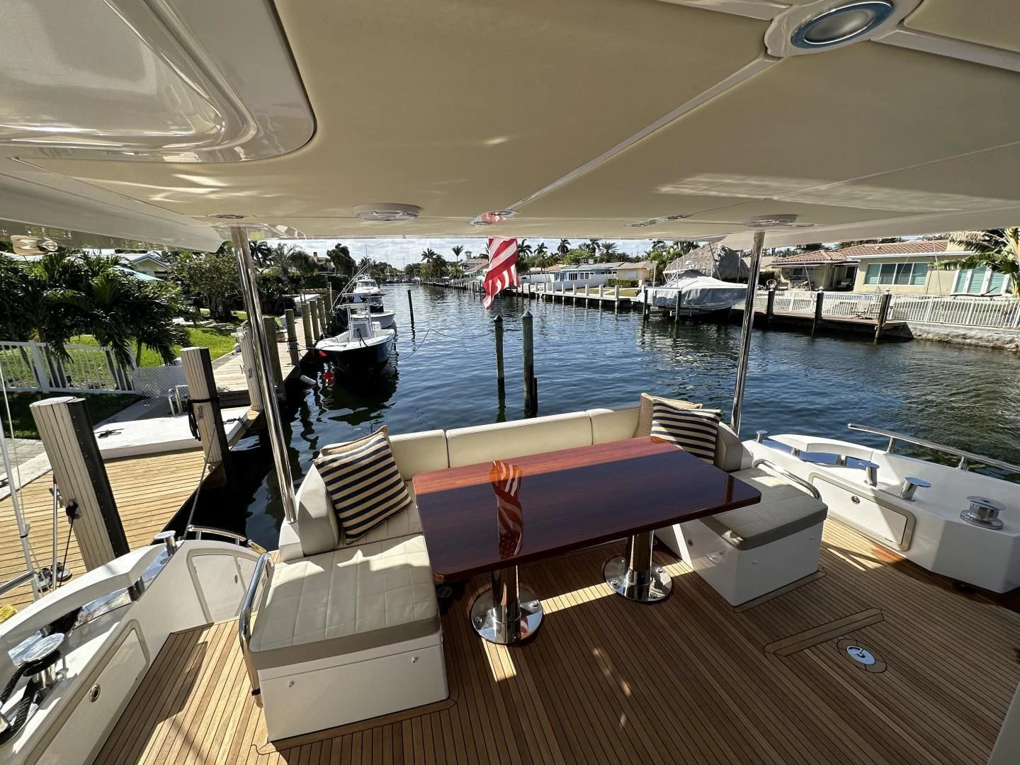 a boat on the water aboard VELOCITY Yacht for Sale