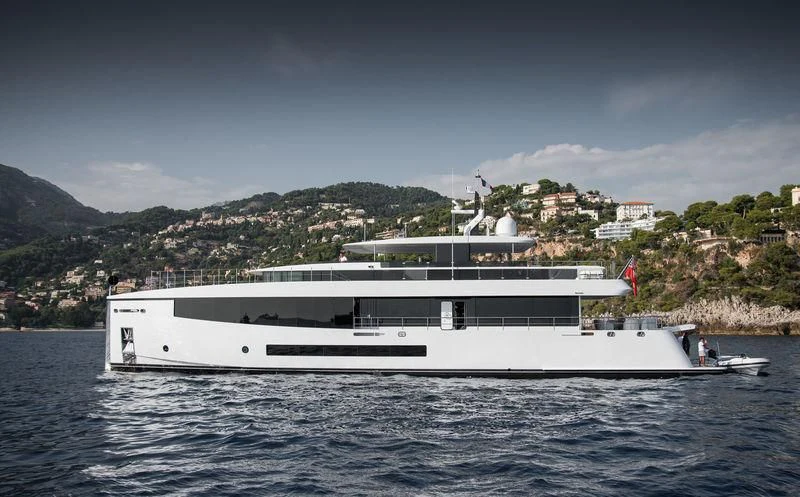 a boat on the water aboard QUINTET Yacht for Sale