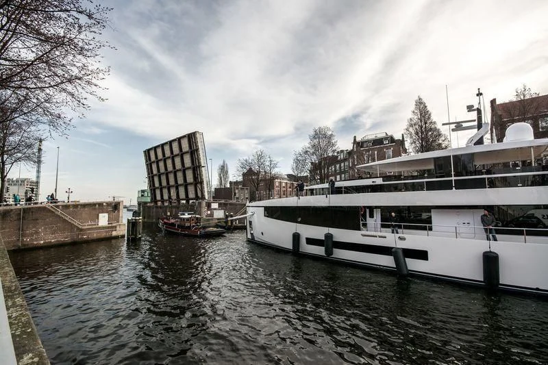 a boat on the water aboard QUINTET Yacht for Sale
