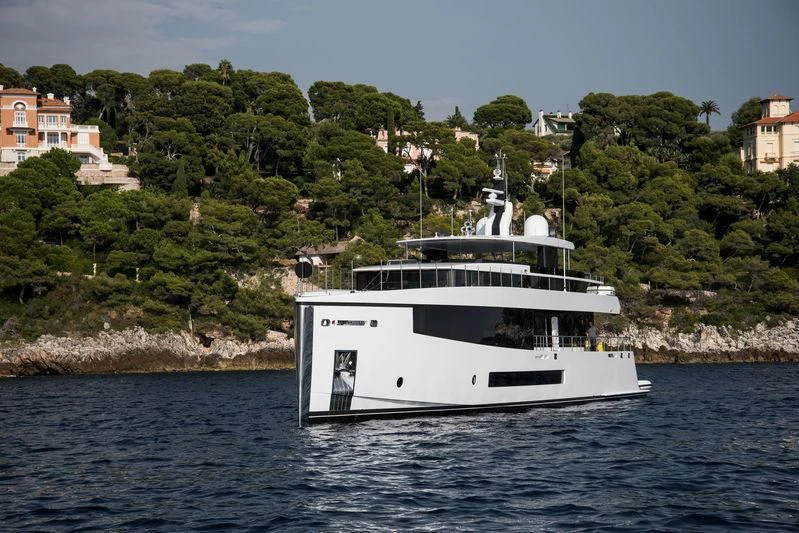 a boat on the water aboard QUINTET Yacht for Sale