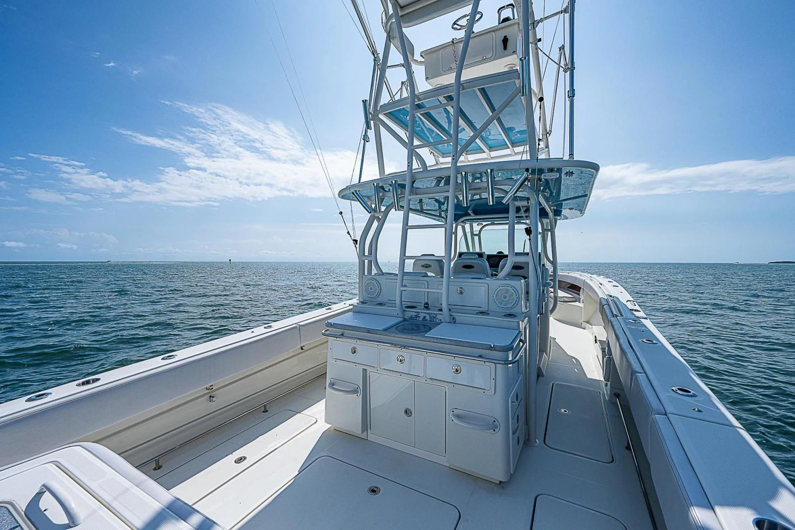 a boat on the water aboard S3XY Yacht for Sale