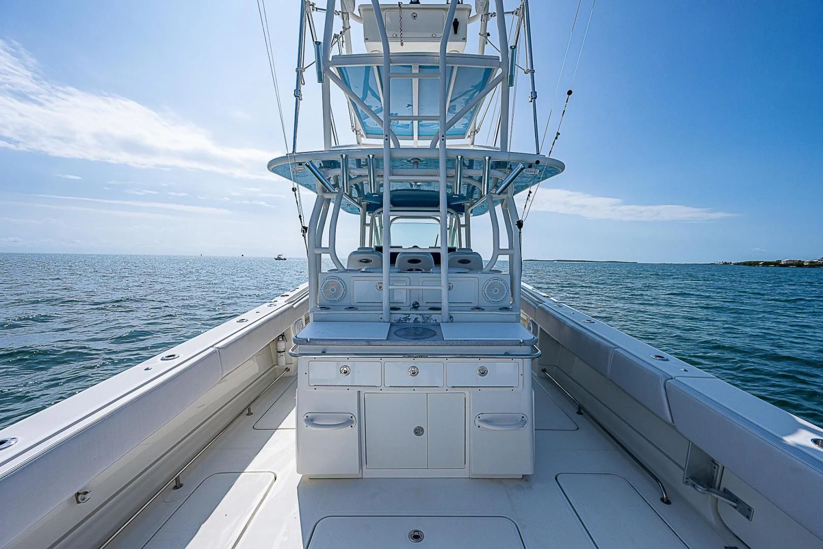 a boat on the water aboard S3XY Yacht for Sale
