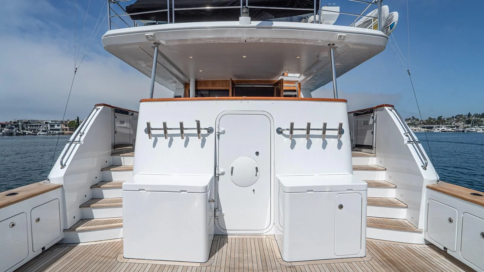 a boat on the water aboard FAN TAIL Yacht for Sale