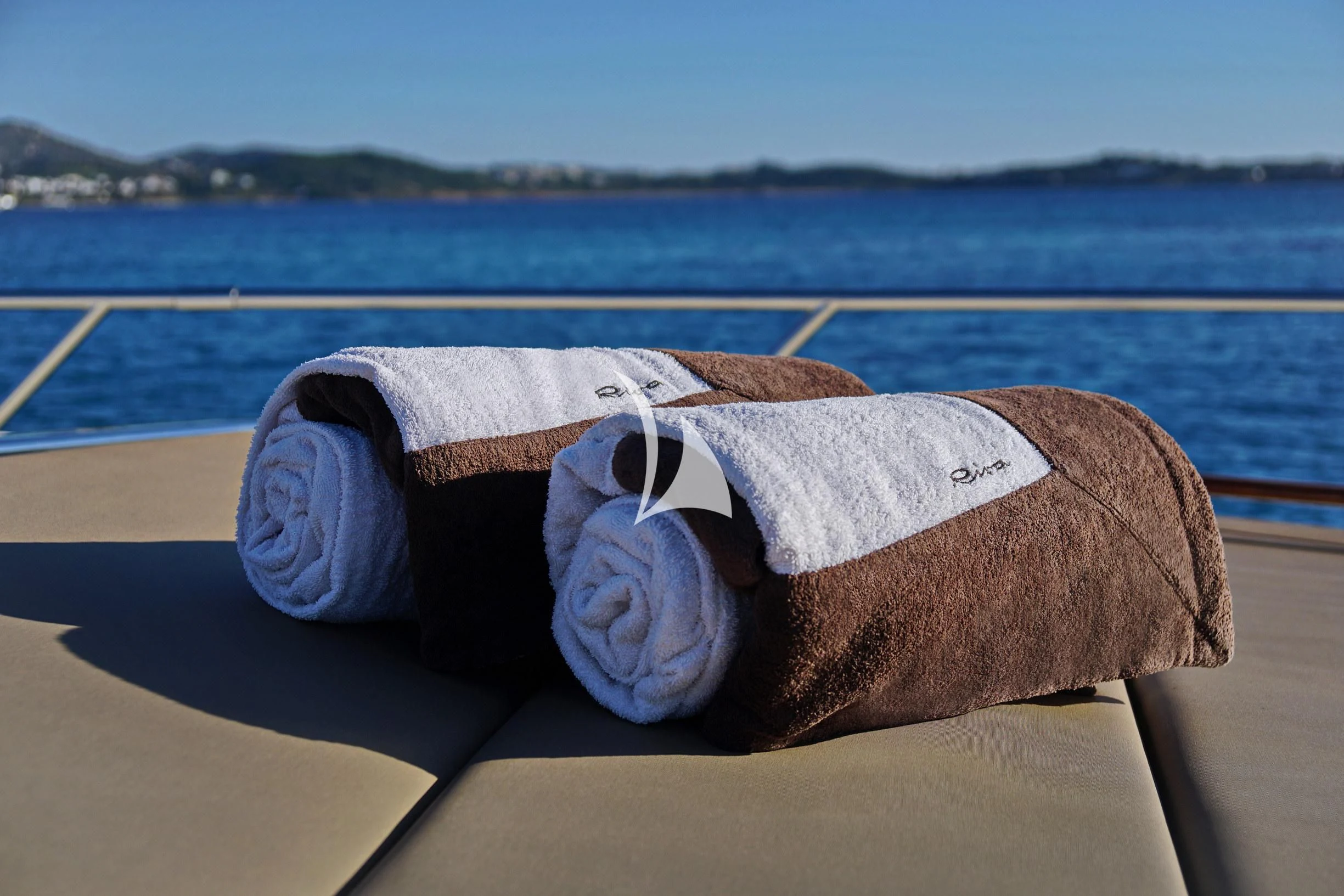 a stuffed animal on a boat aboard SEA U Yacht for Charter