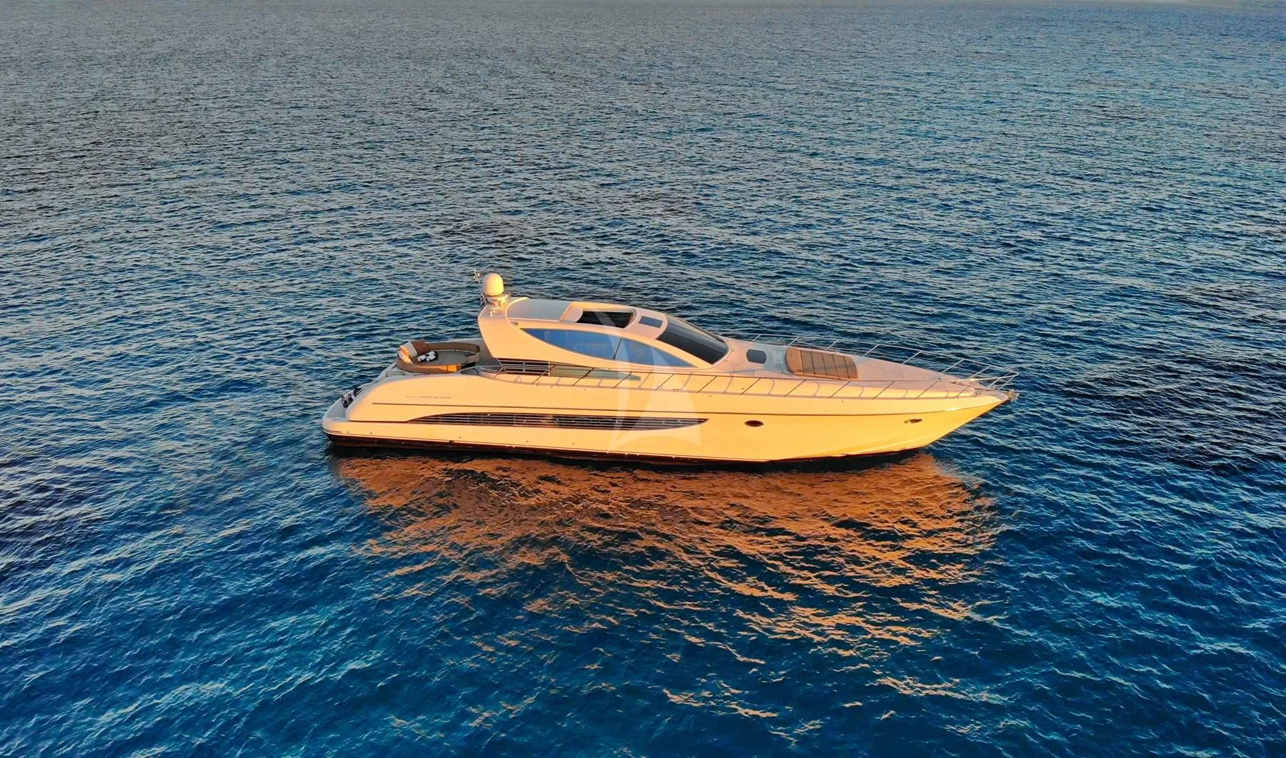 a boat in the water aboard SEA U Yacht for Charter