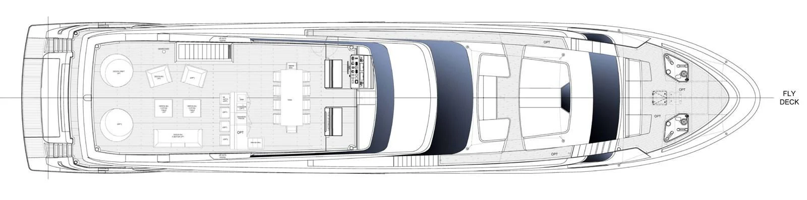 diagram aboard 2022 SANLORENZO SL120A Yacht for Sale