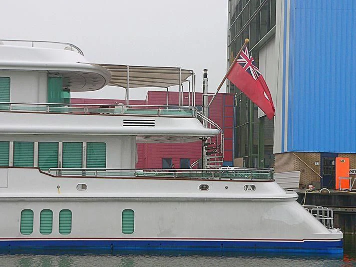 diagram aboard SIRAN Yacht for Sale