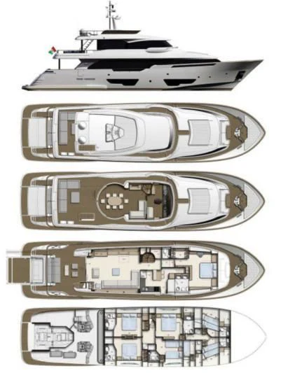 a close-up of a motherboard aboard MIOTU 4 Yacht for Sale