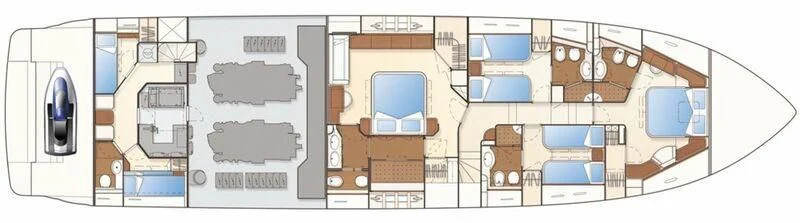 diagram aboard SAR Yacht for Sale