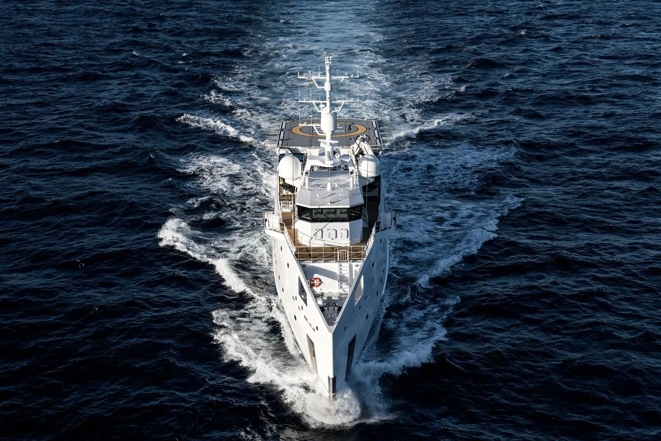 a boat on the water aboard GAME CHANGER Yacht for Sale
