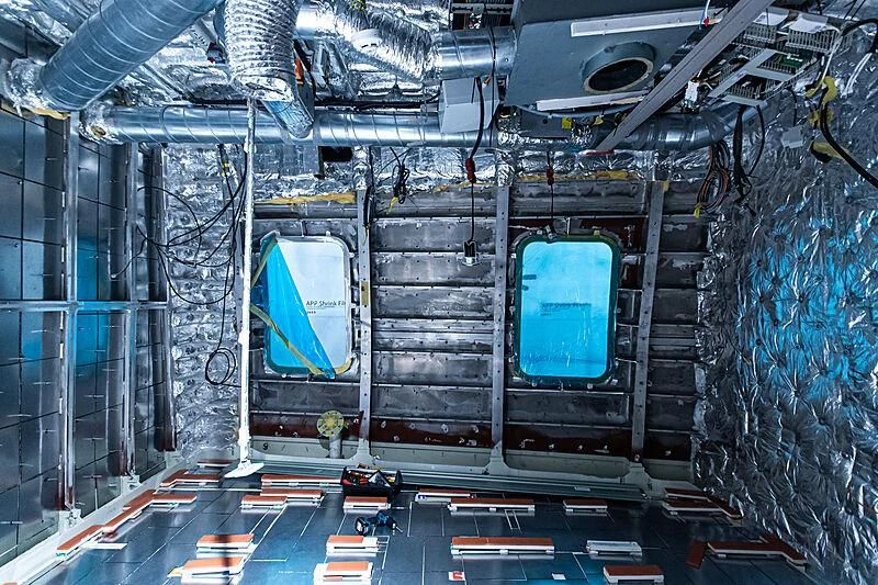 a computer screen capture aboard GAME CHANGER Yacht for Sale