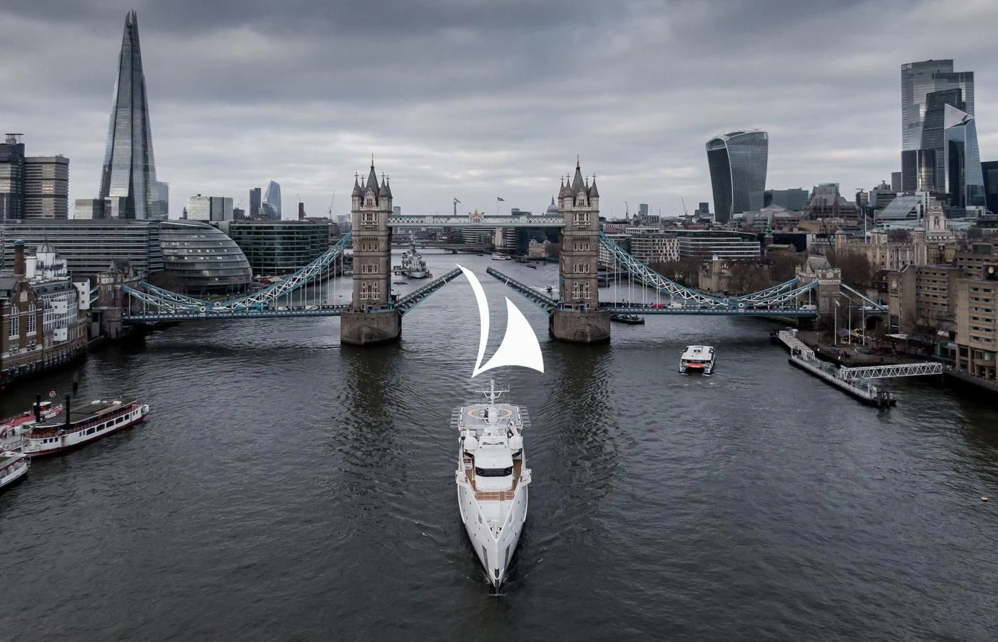 a boat sailing in the water aboard GAME CHANGER Yacht for Sale