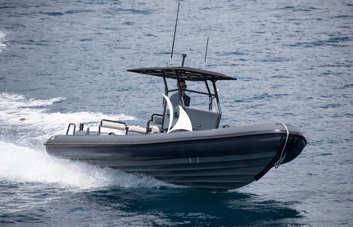a boat on the water aboard GAME CHANGER Yacht for Sale