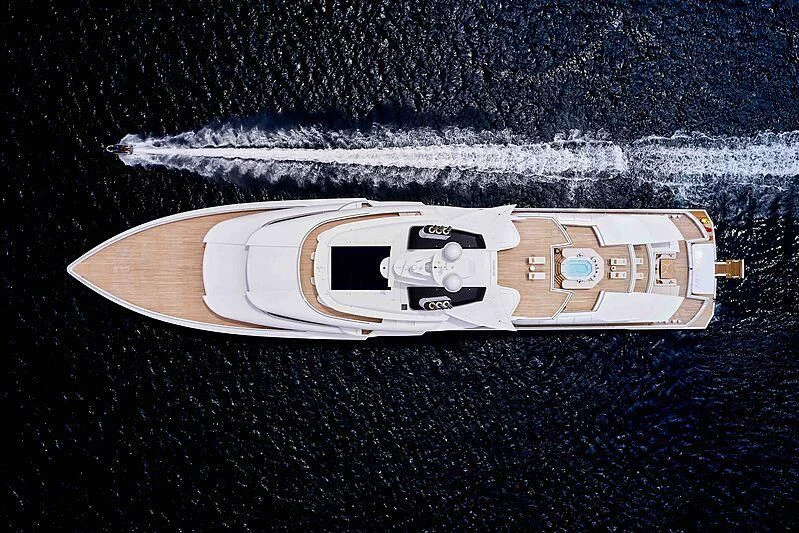 logo aboard ARTEFACT Yacht for Sale