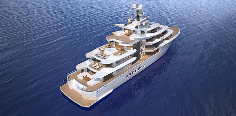 a boat on the water aboard ARTEFACT Yacht for Sale