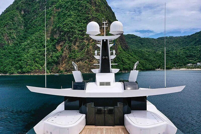 a boat on the water aboard ARTEFACT Yacht for Sale