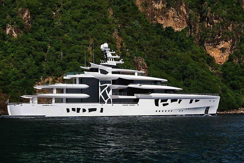 a boat on the water aboard ARTEFACT Yacht for Sale