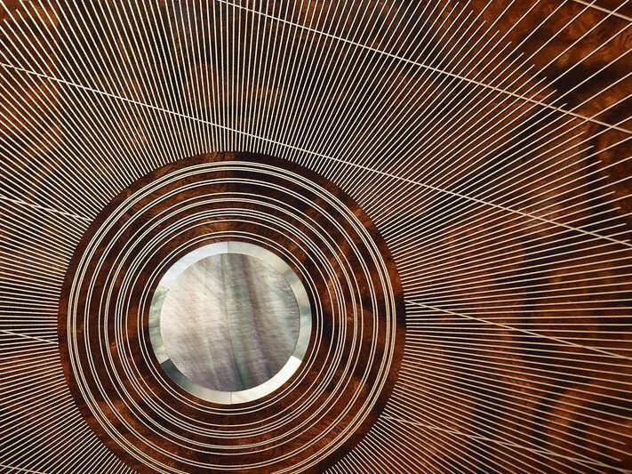 a circular tunnel with a hole in it aboard ARTEFACT Yacht for Sale