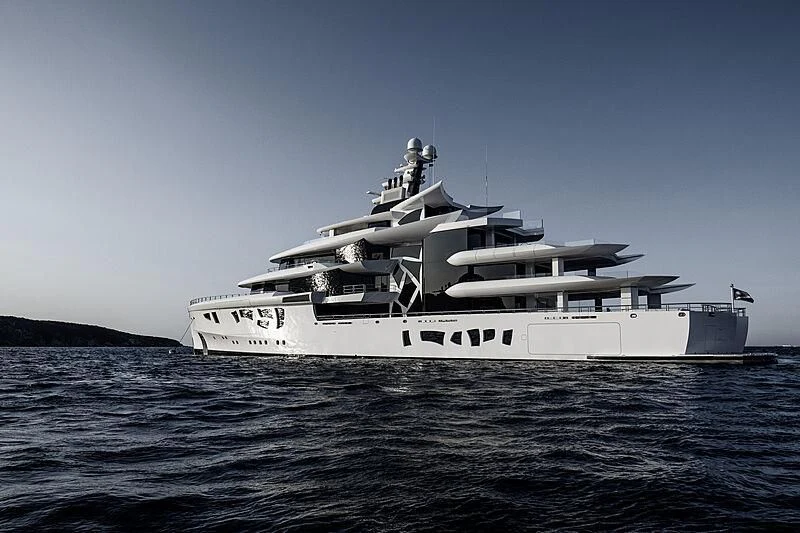 a boat in the water aboard ARTEFACT Yacht for Sale