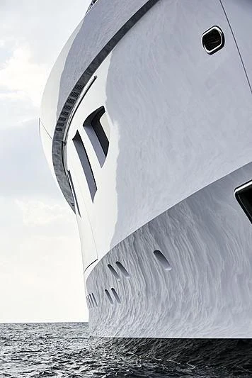 a close-up of a boat aboard ARTEFACT Yacht for Sale