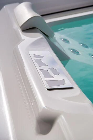 a white phone with a green screen aboard ARTEFACT Yacht for Sale