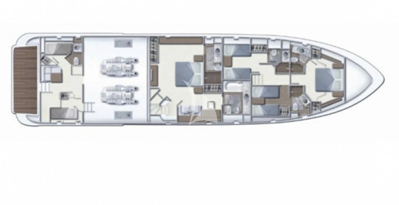 a computer chip with a white background aboard M Yacht for Charter