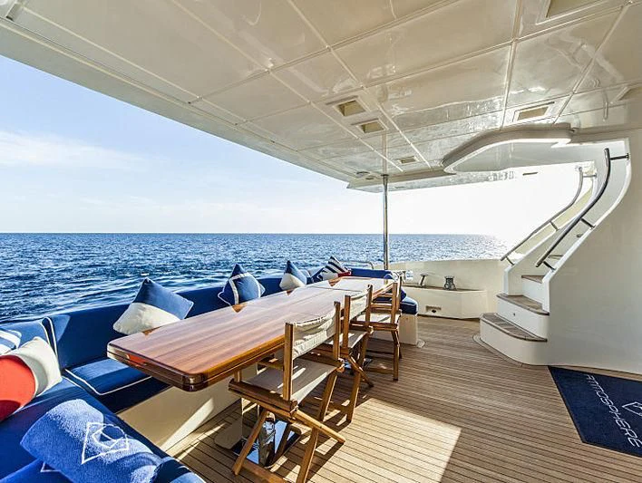 a boat on the water aboard W1 Yacht for Sale