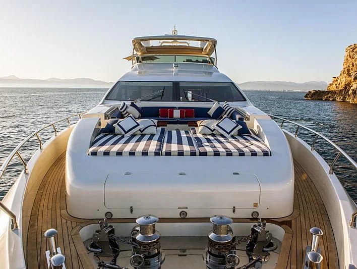 a boat on the water aboard W1 Yacht for Sale