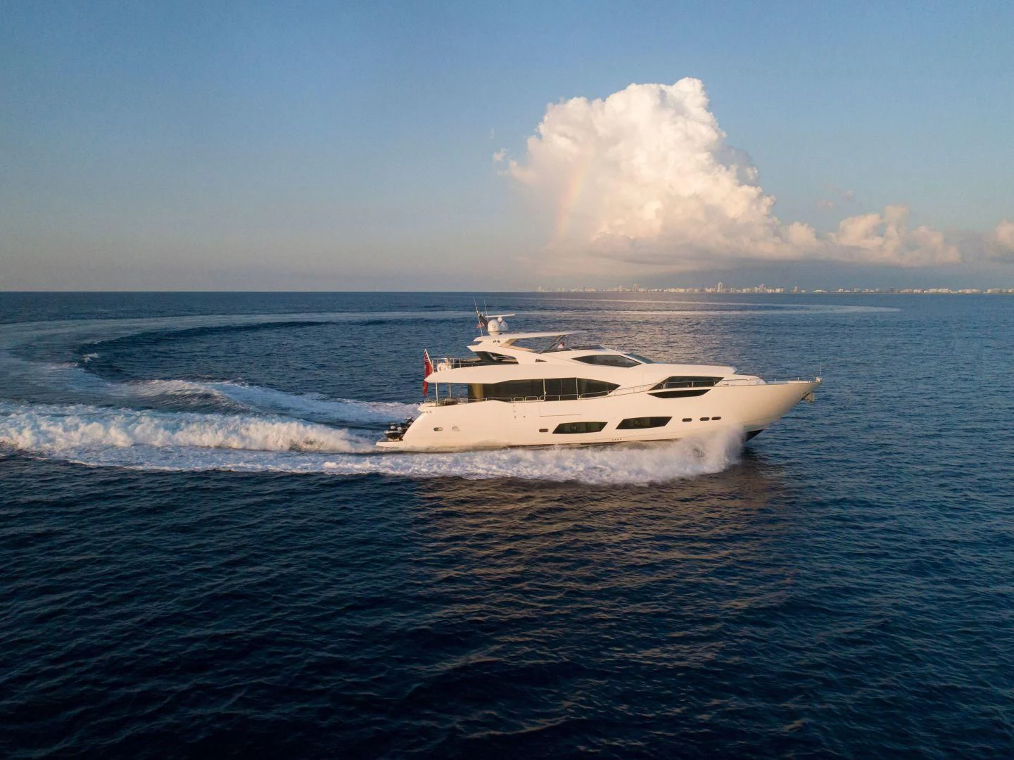 a boat in the water aboard JUST ONE MORE Yacht for Sale