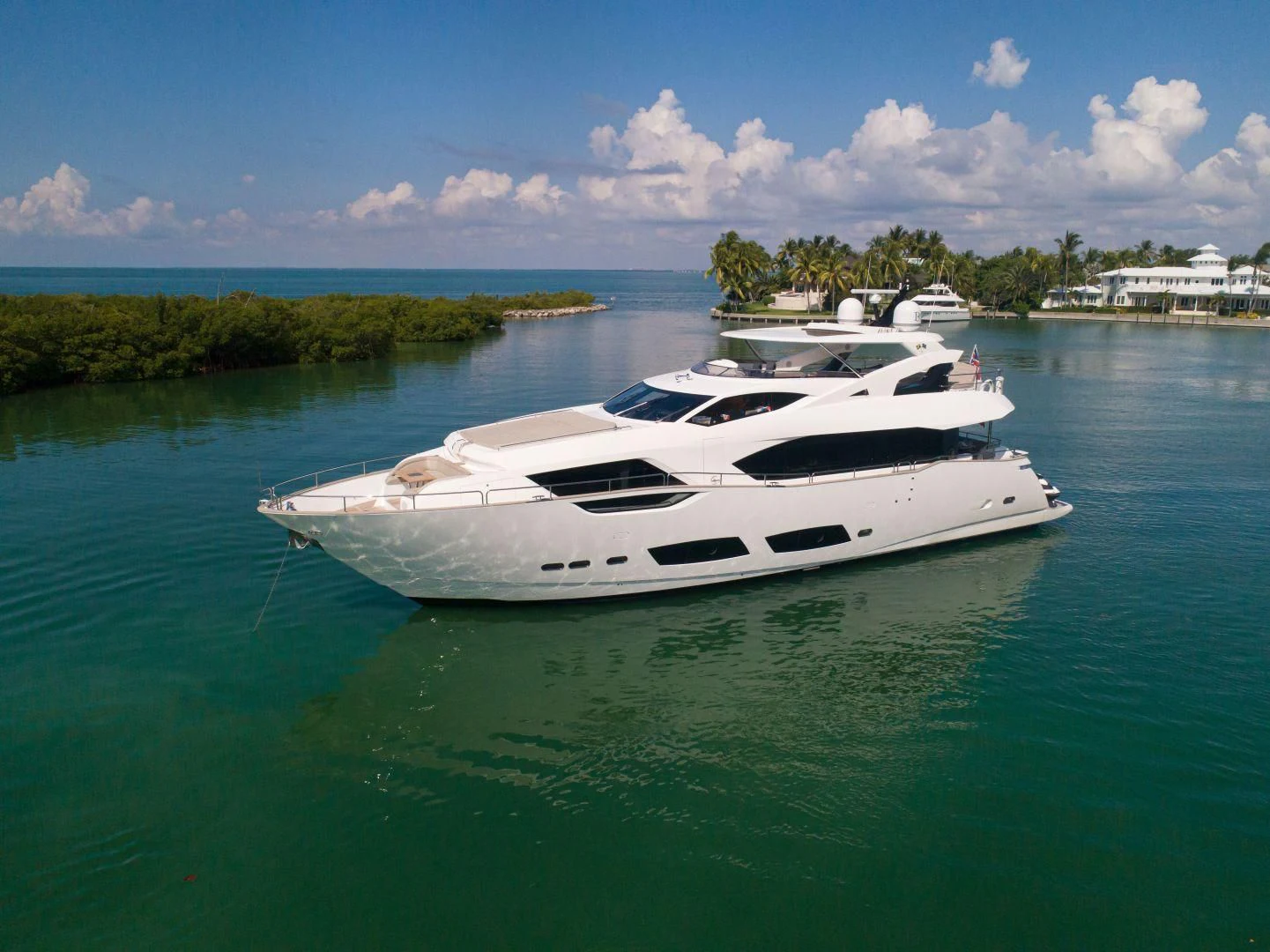 a group of boats in a body of water aboard JUST ONE MORE Yacht for Sale