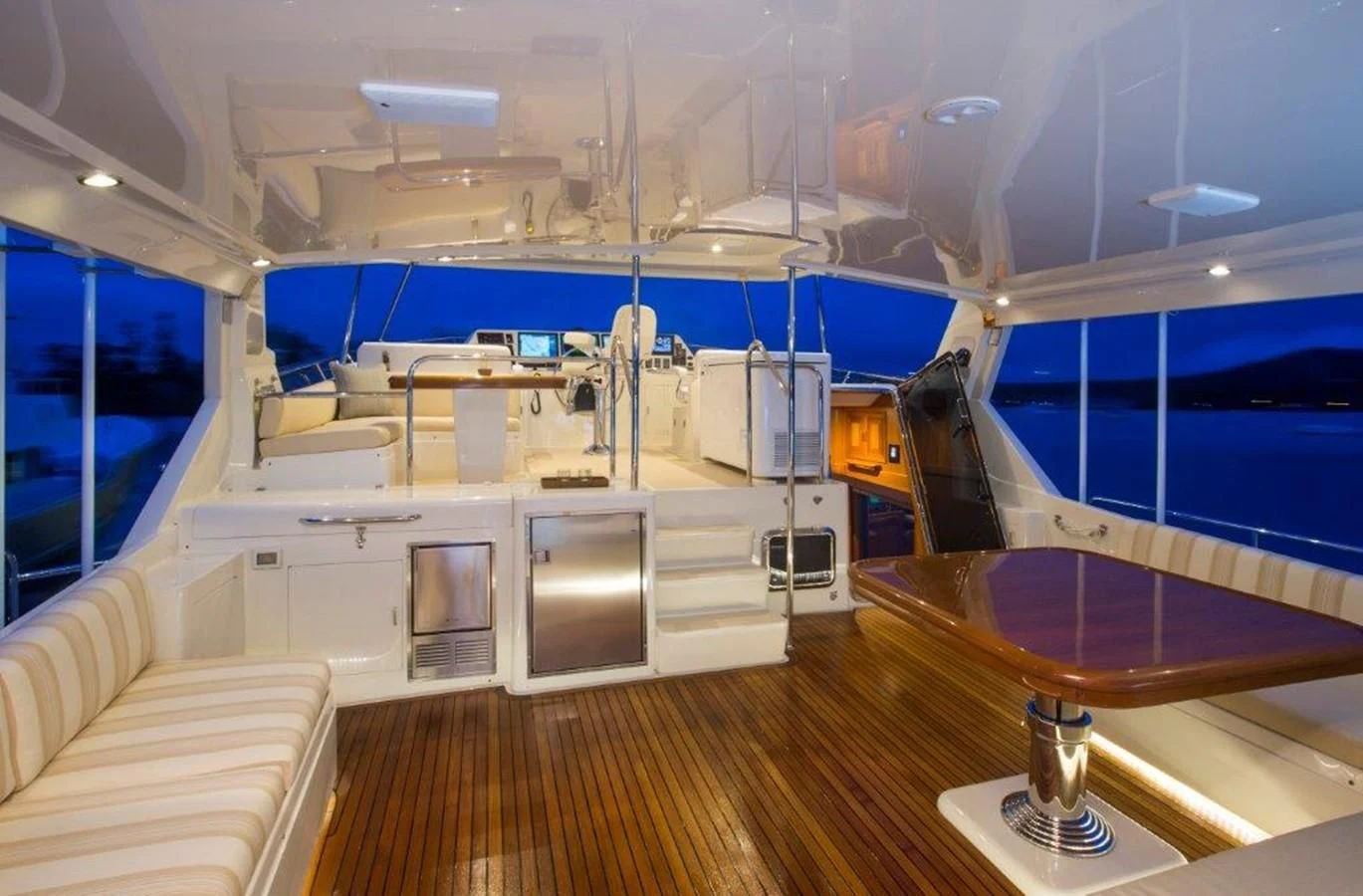 inside view of a room aboard FLEMING 78 - NEW BUILD Yacht for Sale