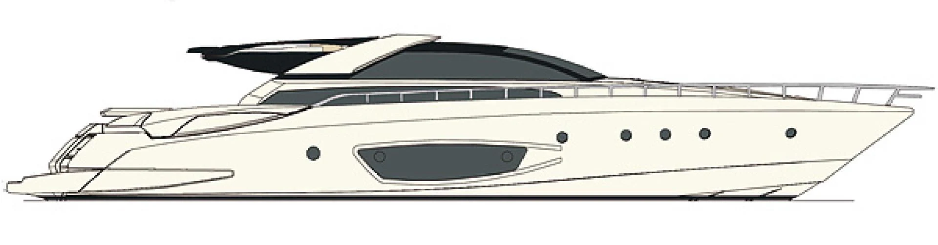 a close-up of a white and black computer mouse aboard MANISCO Yacht for Sale