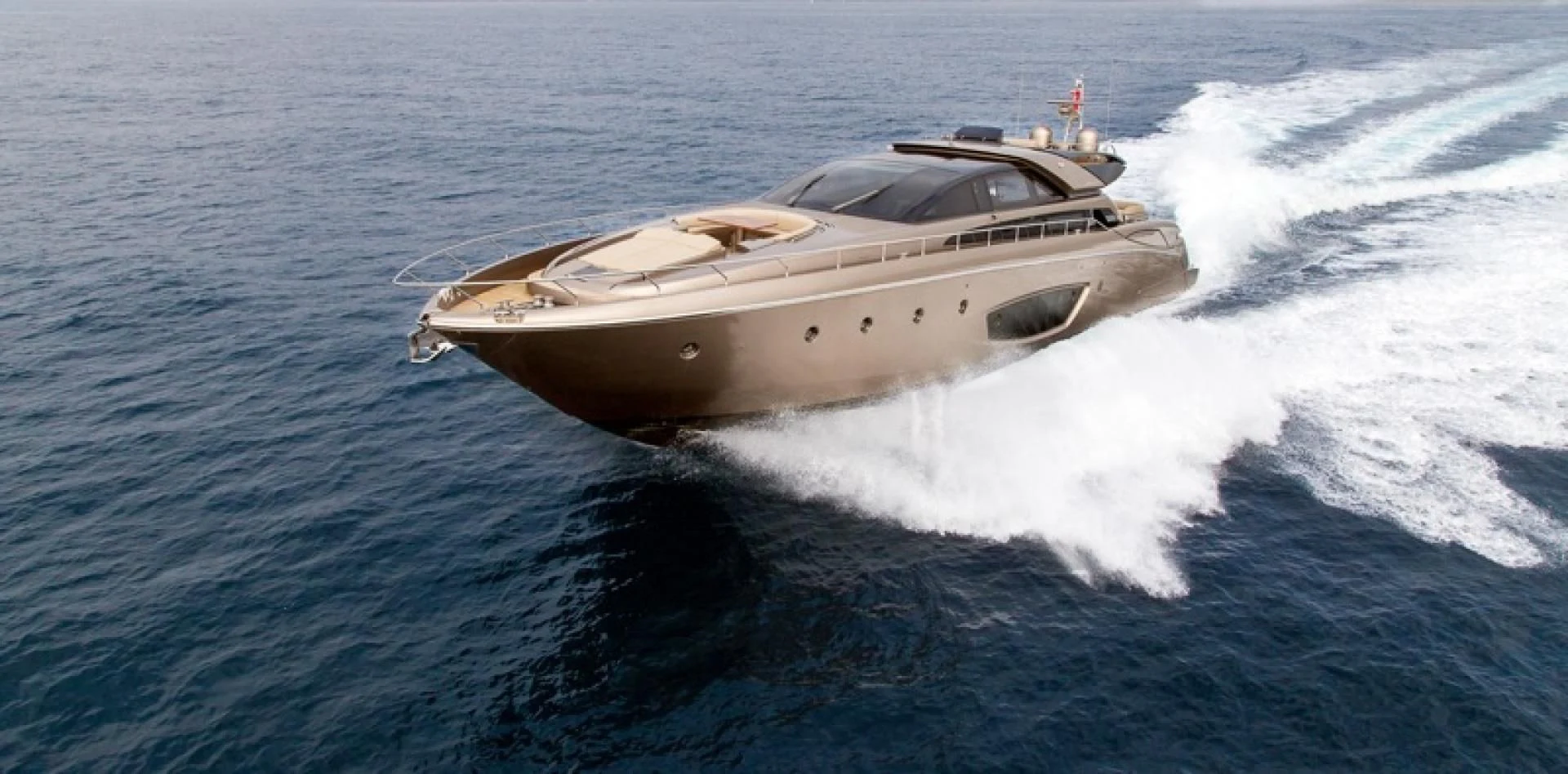 a boat on the water aboard MANISCO Yacht for Sale
