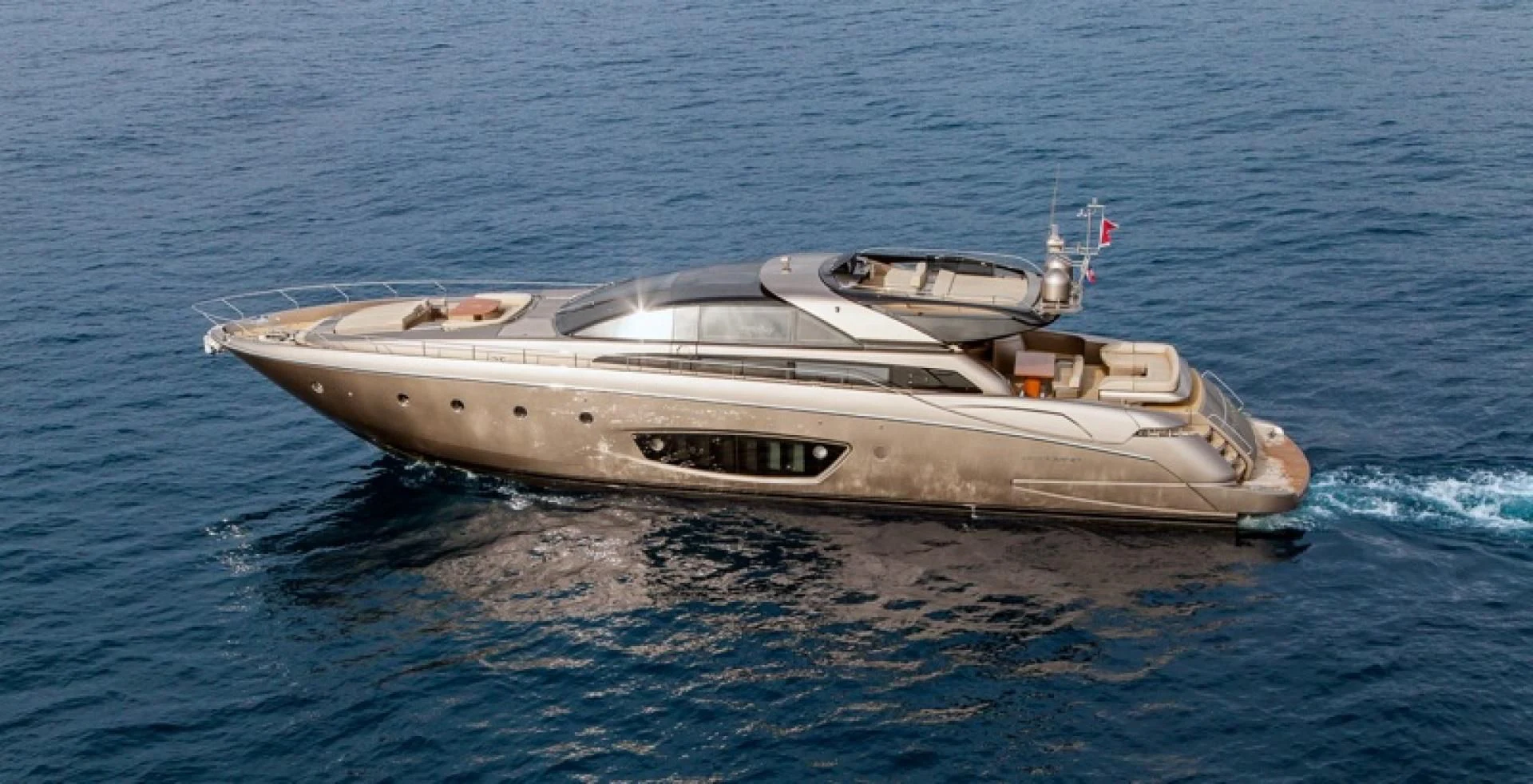 a boat on the water aboard MANISCO Yacht for Sale