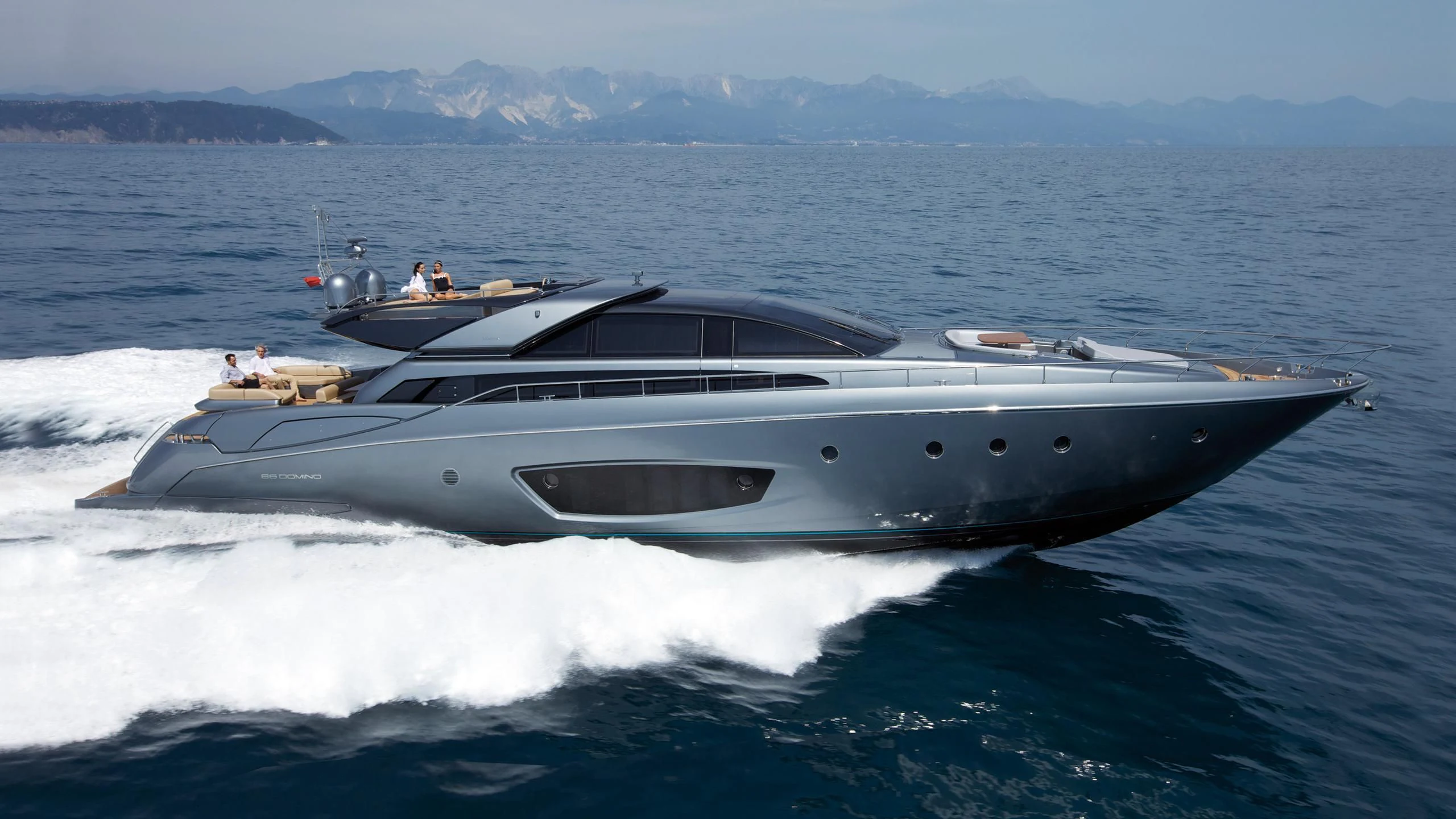 a boat on the water aboard MANISCO Yacht for Sale
