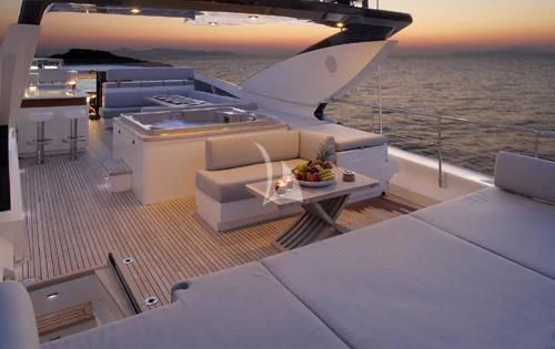 a boat on the water aboard DRAGON Yacht for Sale