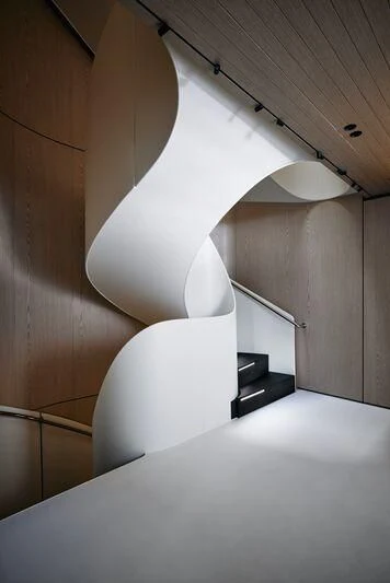 a white toilet in a room aboard VIRTUOSITY Yacht for Sale