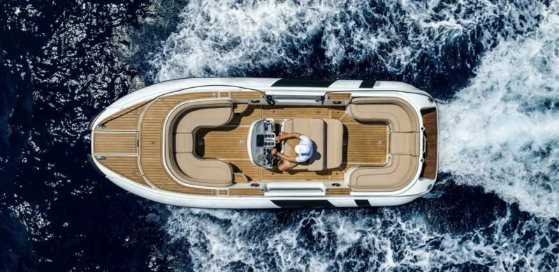 a space ship in space aboard SEALION Yacht for Sale