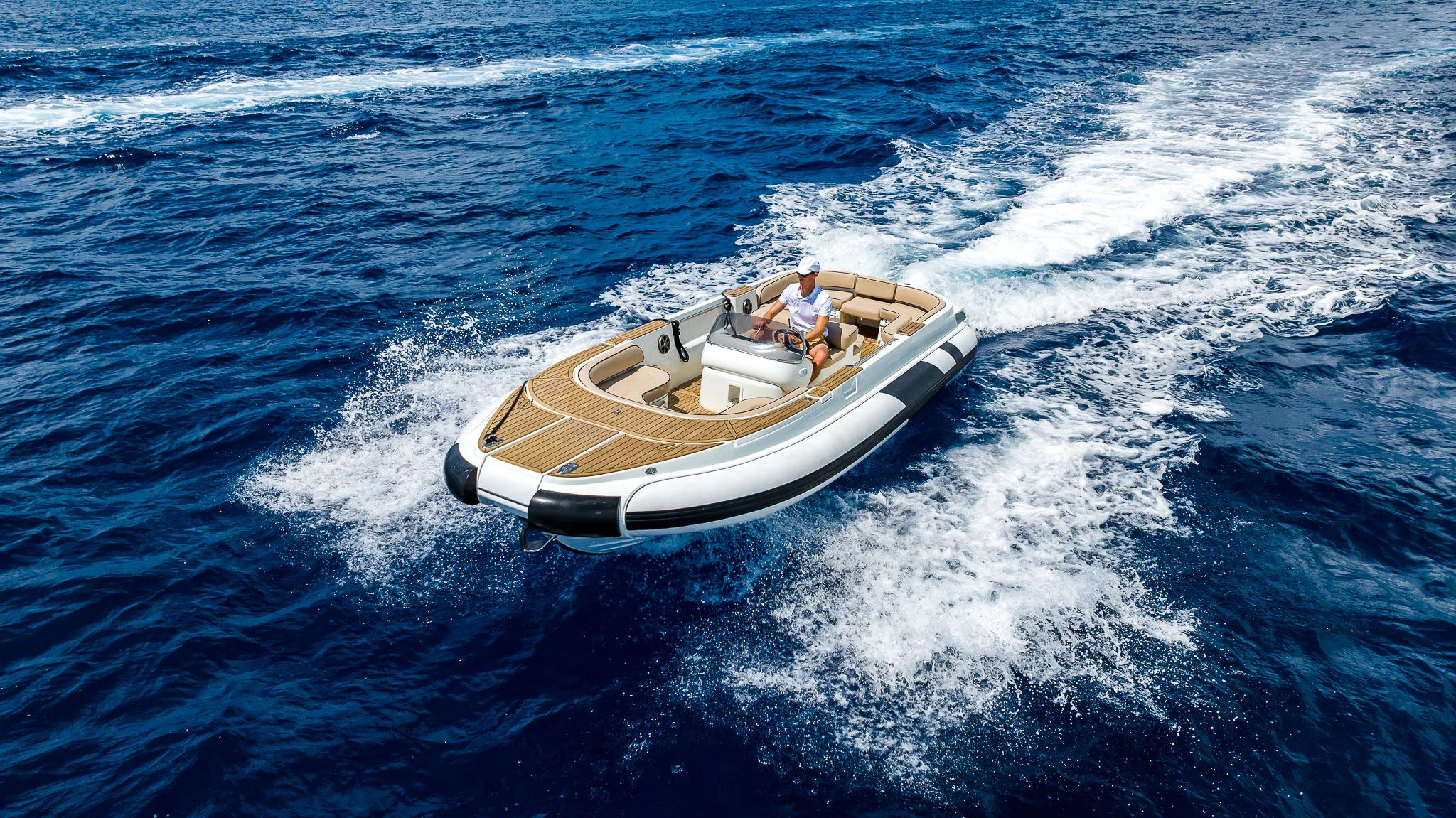 a boat on the water aboard SEALION Yacht for Sale