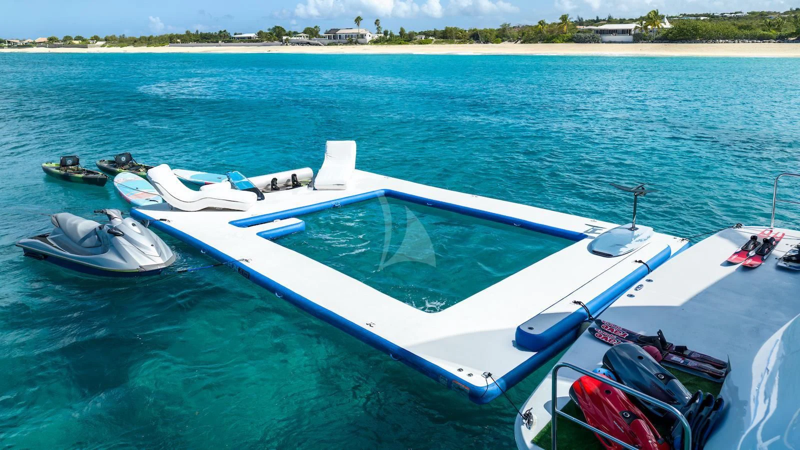 a boat on the water aboard SURINA Yacht for Sale